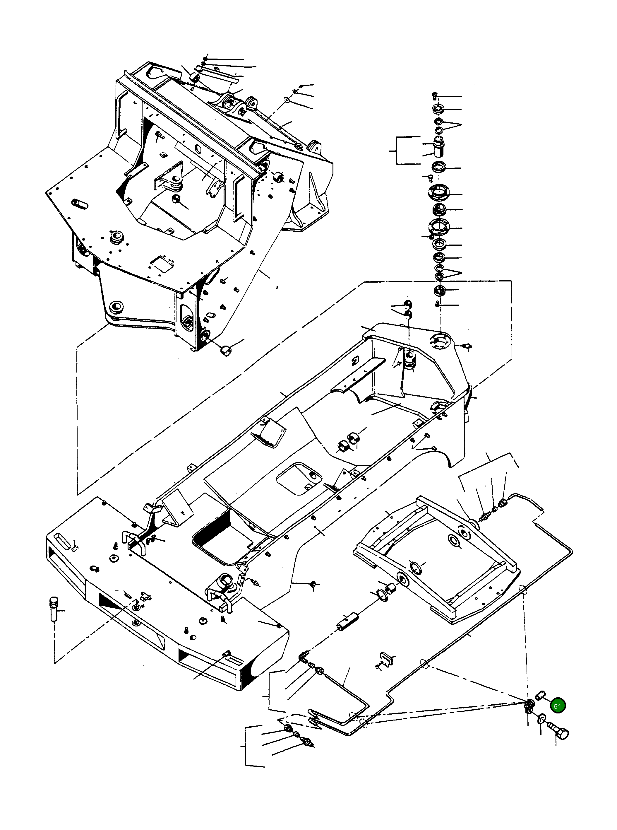 Шланг 2950370M1 Komatsu