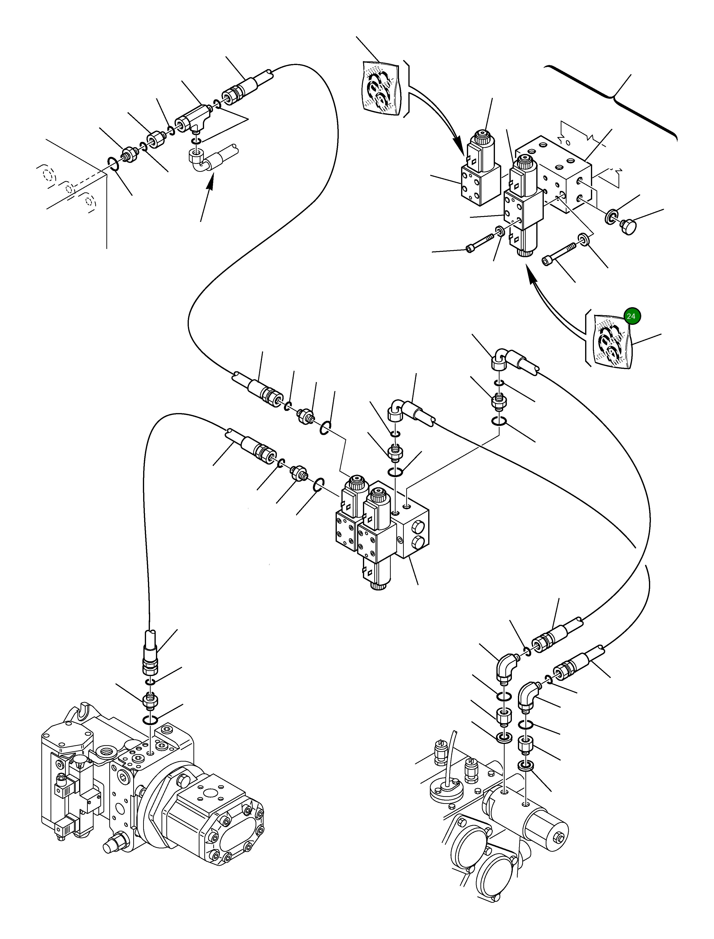 Винт 801104241 Komatsu