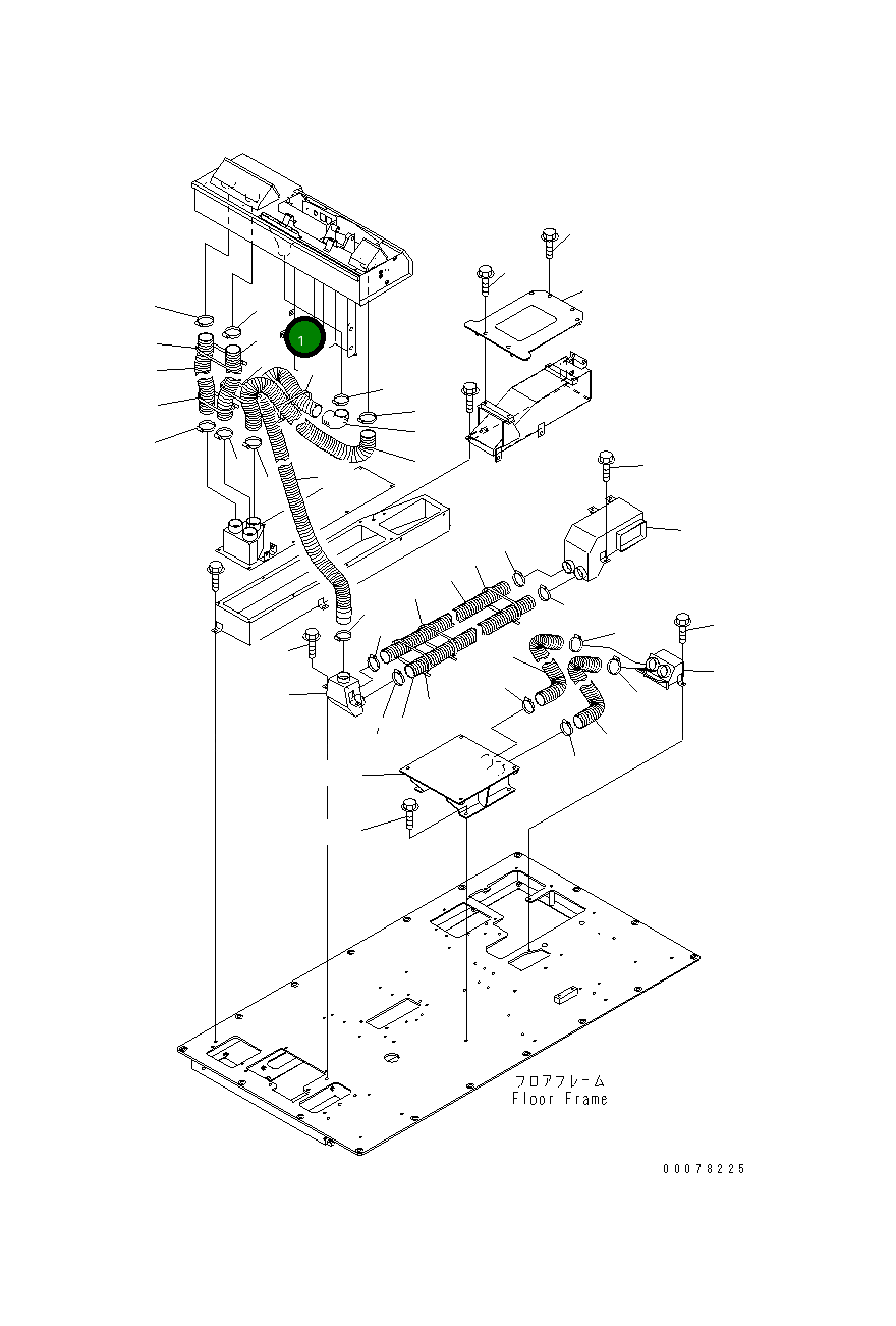 Шланг 567-07-76562 Komatsu