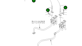 Шланг 22U-62-13711 Komatsu