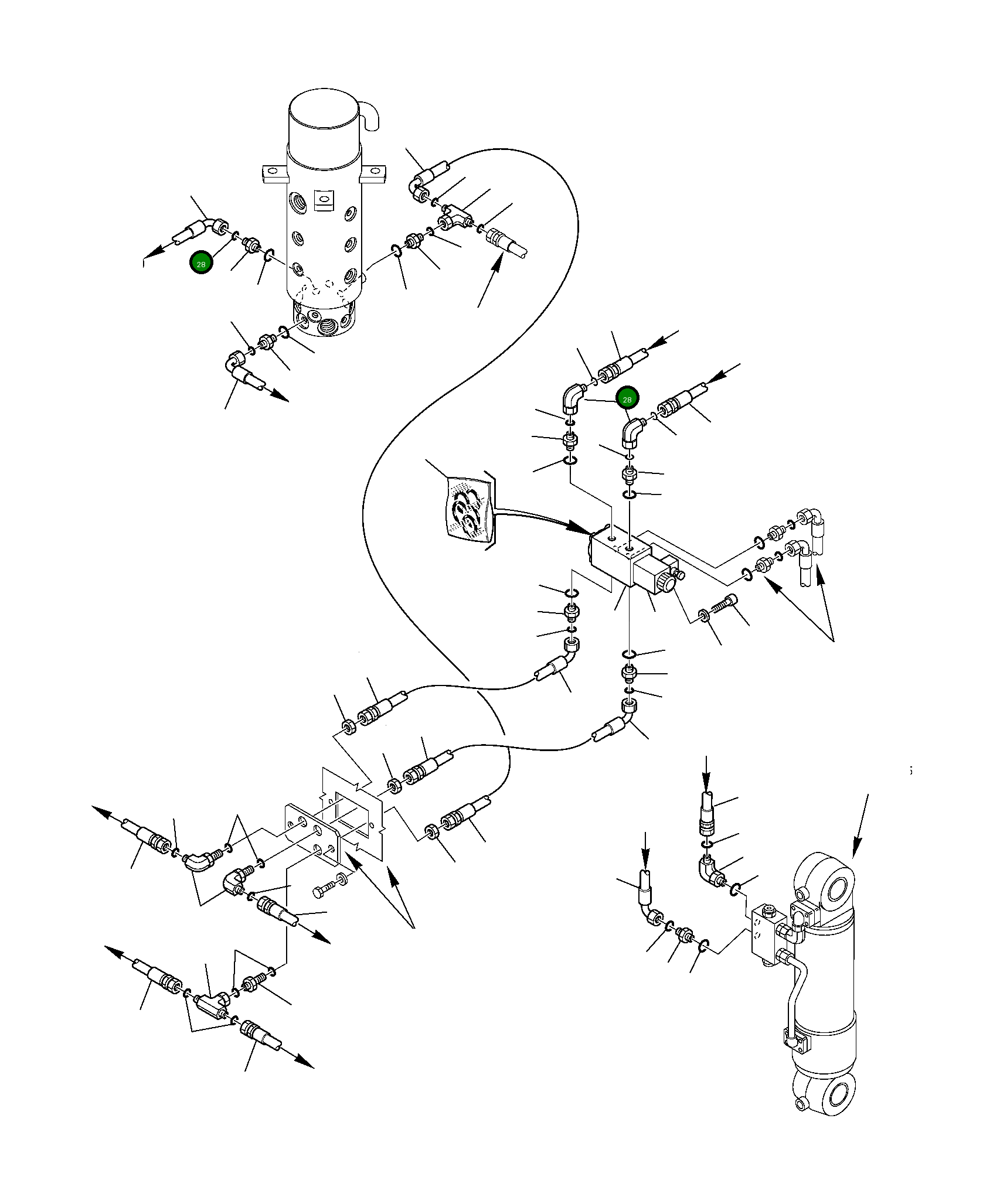 Шланг 226-09-11380 Komatsu