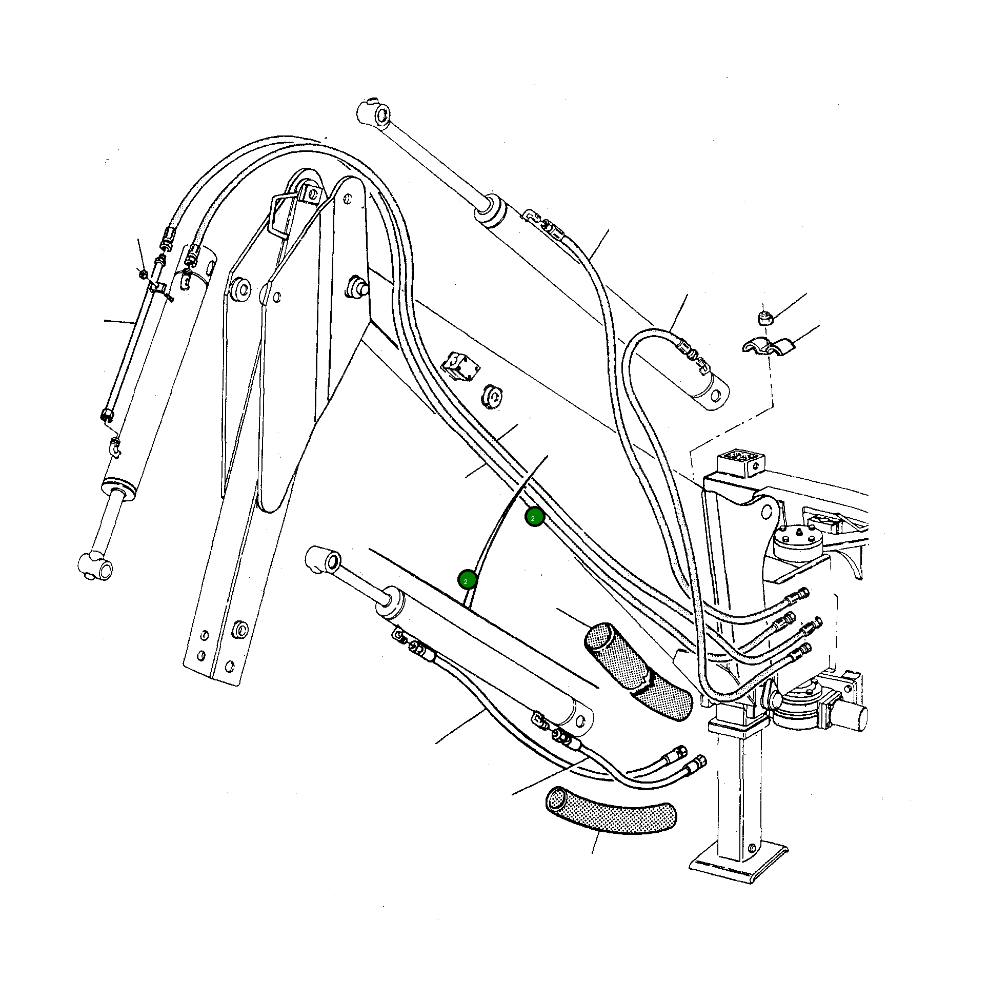 Шланг UE2000524 Komatsu
