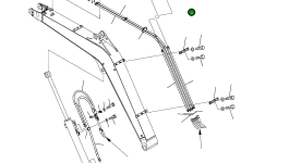 Шланг 22M-62-22240 Komatsu