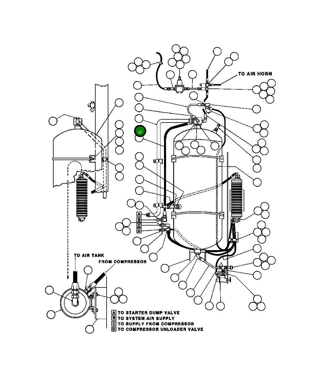 Шланг TA4405 Komatsu