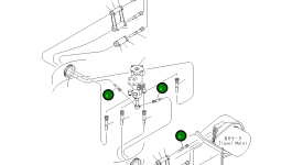 Шланг 21W-62-22960 Komatsu