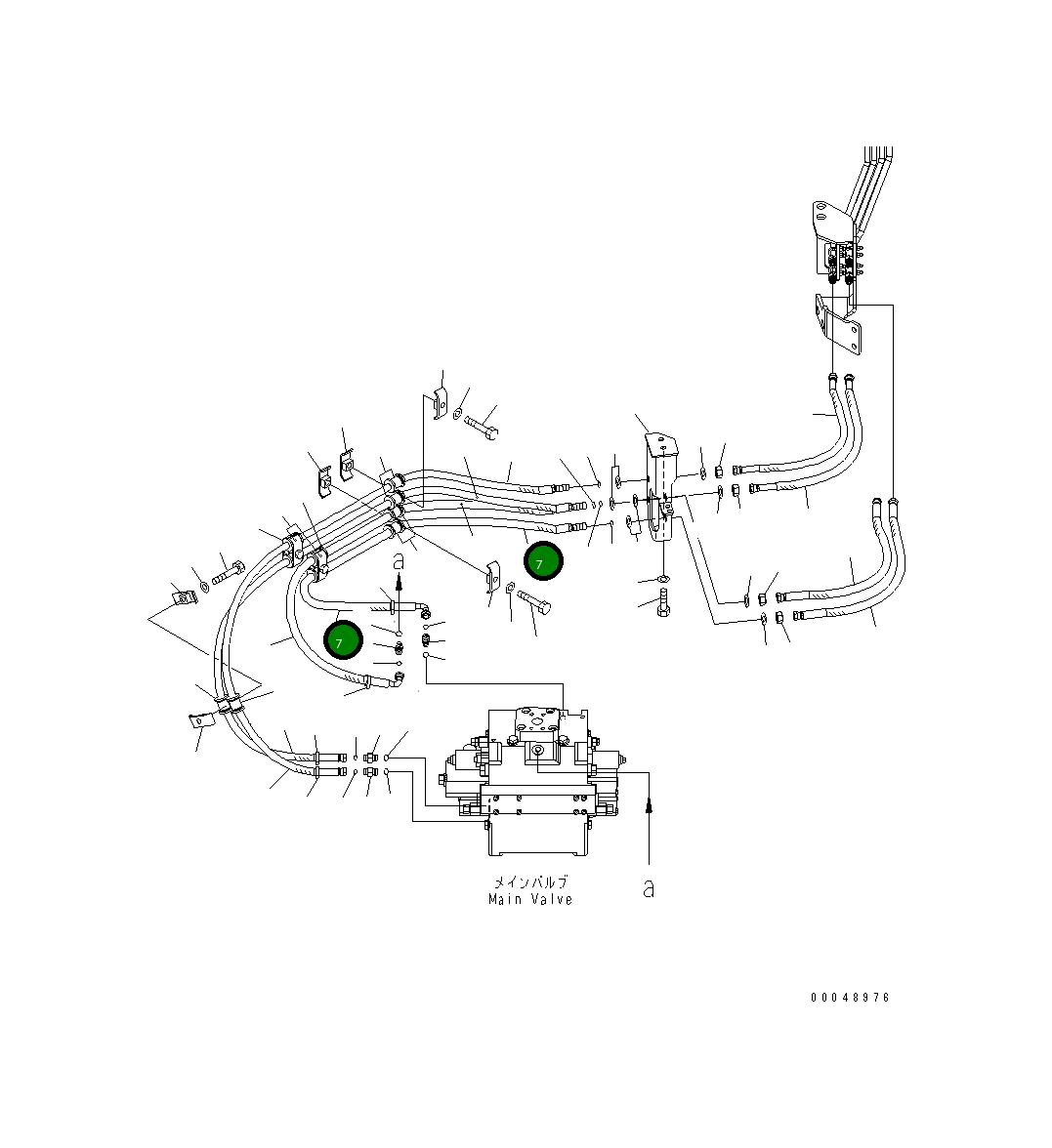 Шланг 425-62-34261 Komatsu