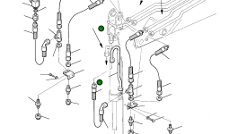 Шланг 21D-09-95630 Komatsu