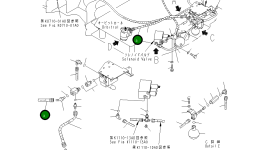 Шланг 21J-62-13870 Komatsu