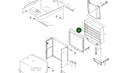 Тканевый элемент 234-54-48740 Komatsu