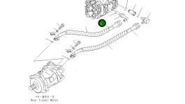 Шланг 21J-62-11191 Komatsu