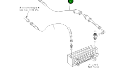Шланг 22L-973-2B11 Komatsu