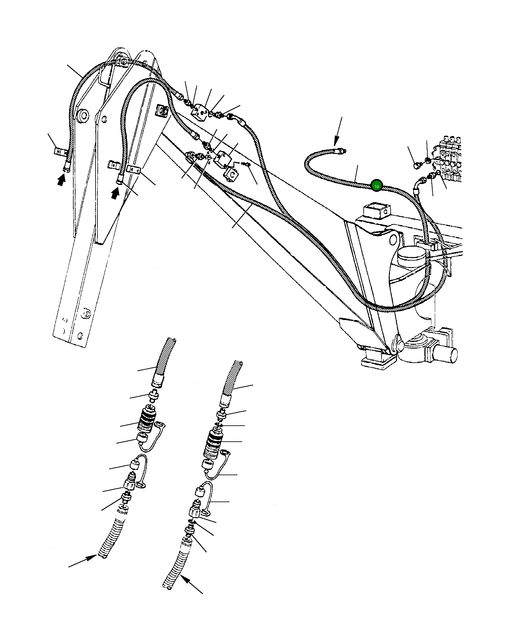 Шланг UE2507003 Komatsu