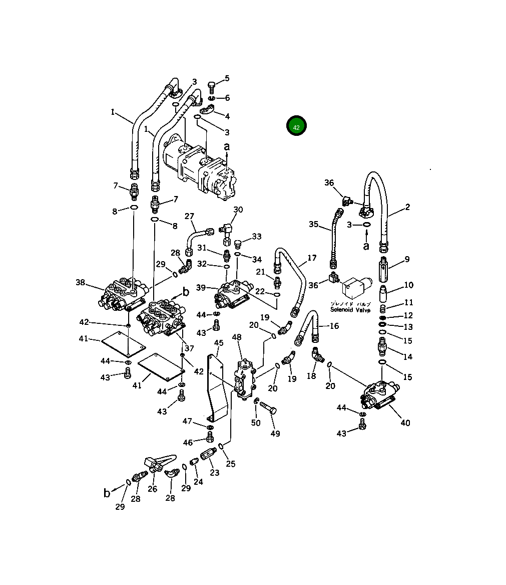 Втулка 201-60-41130 Komatsu