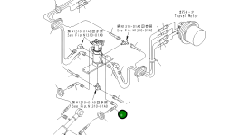 Шланг 22M-62-16840 Komatsu