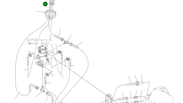 Шланг 2A6-62-A1060 Komatsu