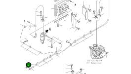 Шланг 427-S62-1160 Komatsu