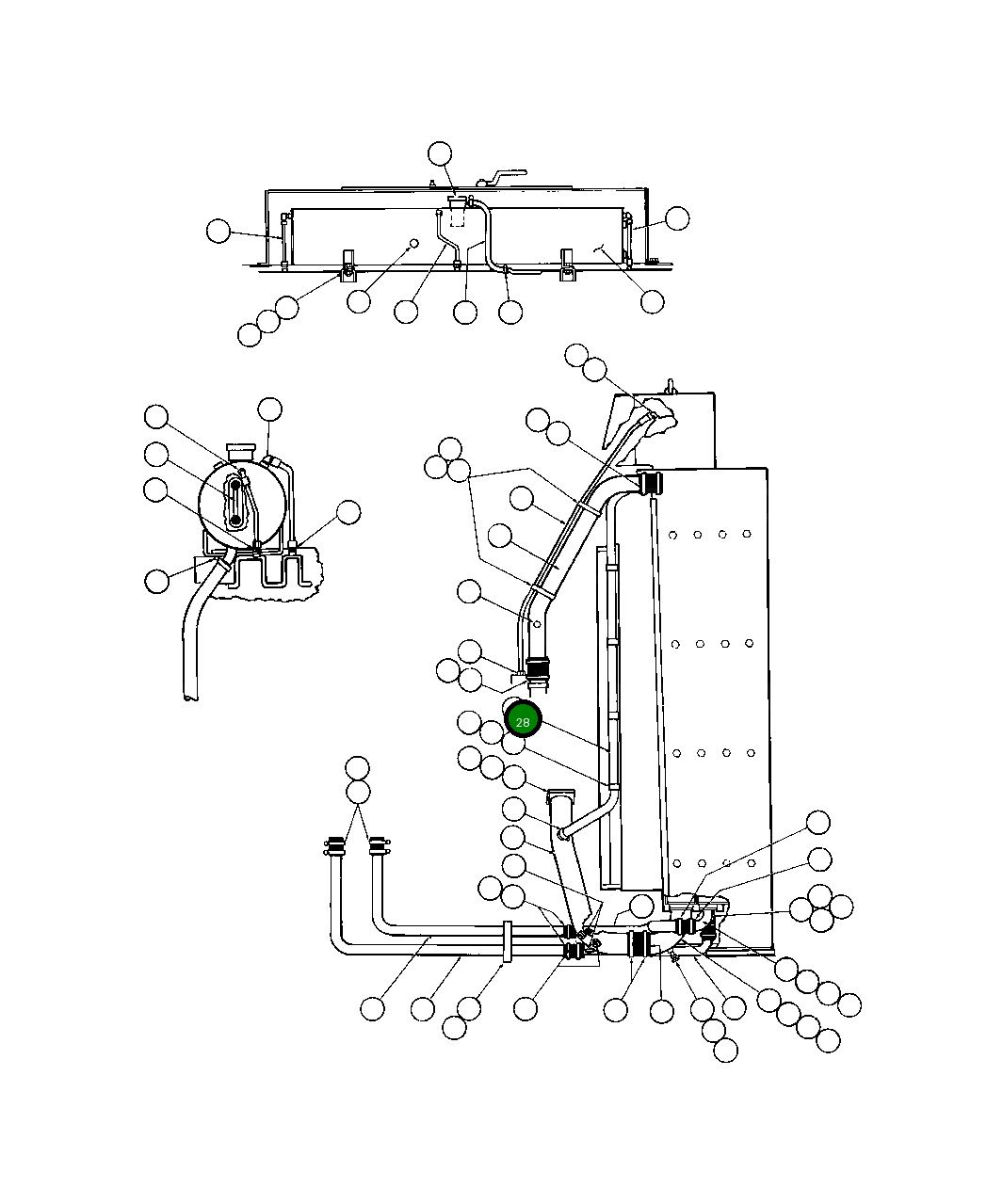 Шланг TY7549 Komatsu