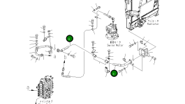 Шланг 22U-62-25891 Komatsu
