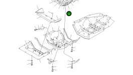 Тканевый элемент 154-862-8740 Komatsu