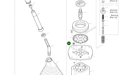 Втулка 1.110-00167 Komatsu
