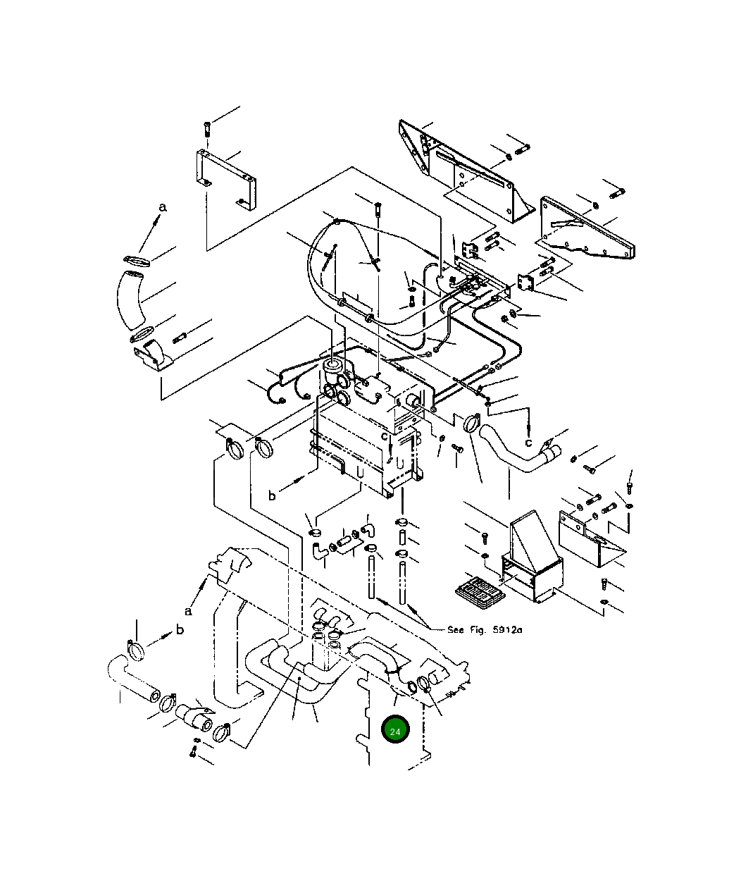 Шланг 569-07-61671 Komatsu
