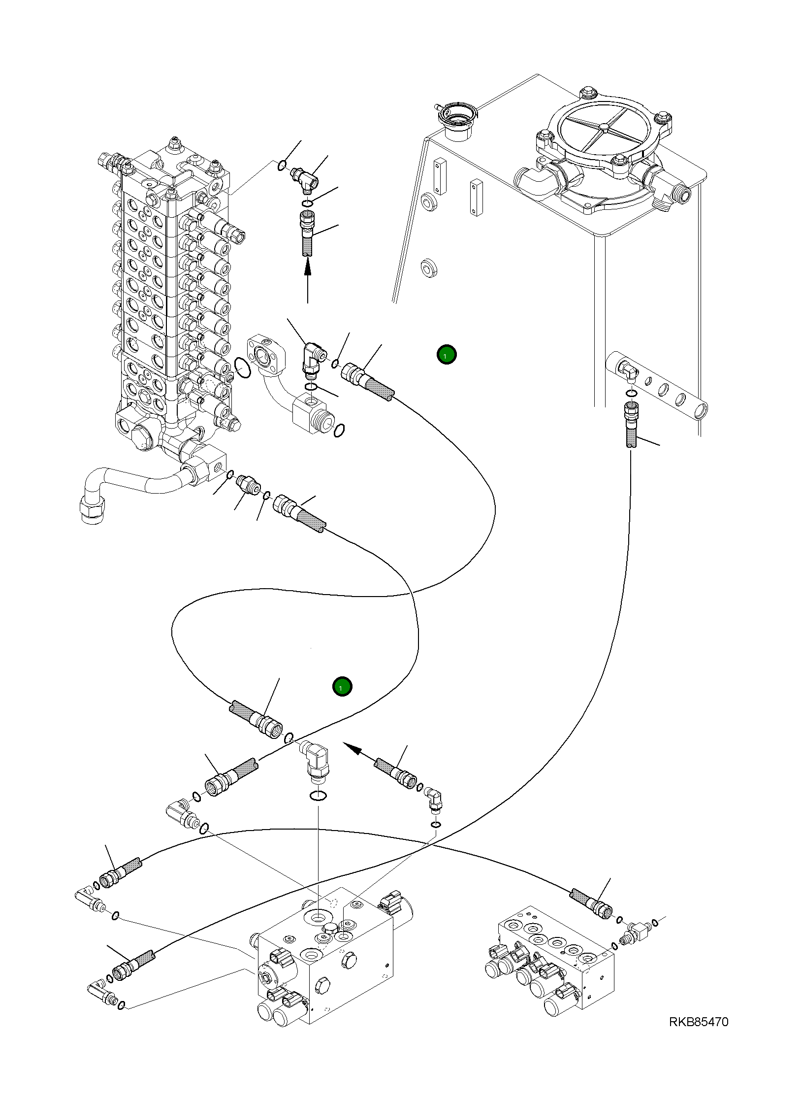 Шланг 22E-62-23270 Komatsu