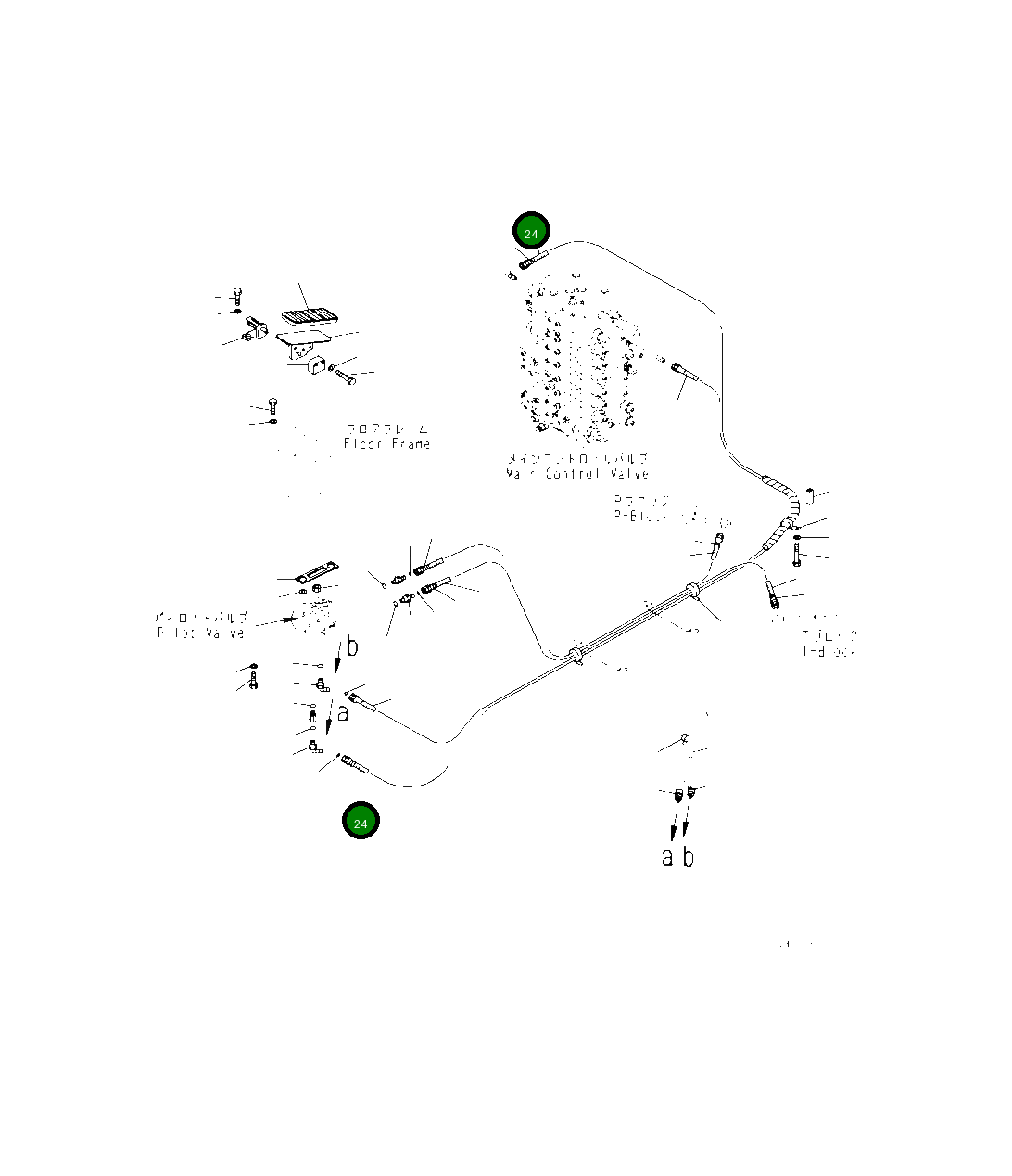 Шланг 2A5-62-12320 Komatsu
