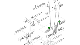 Втулка 2110-1027D34 Komatsu