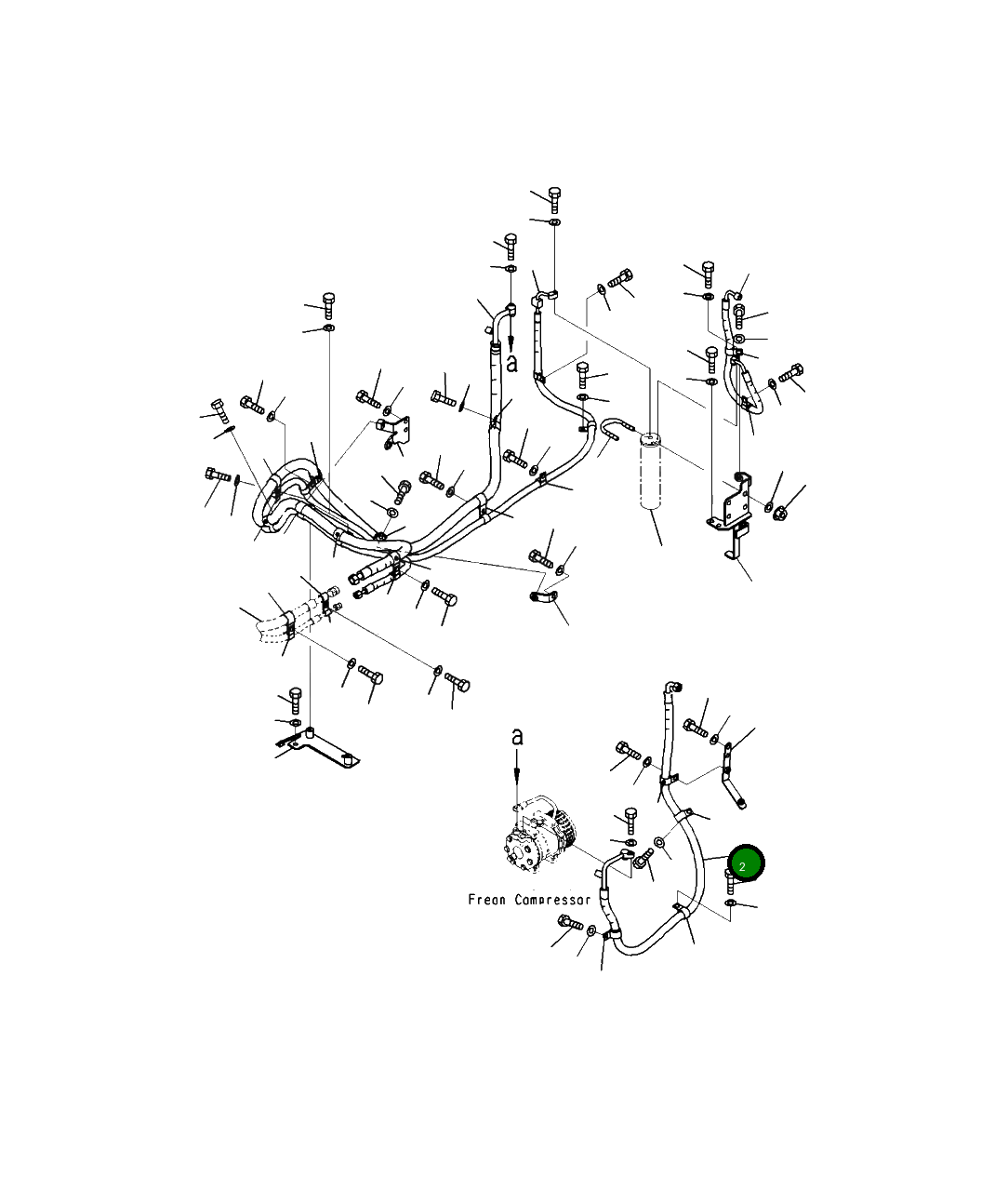 Шланг 425-S62-4120 Komatsu