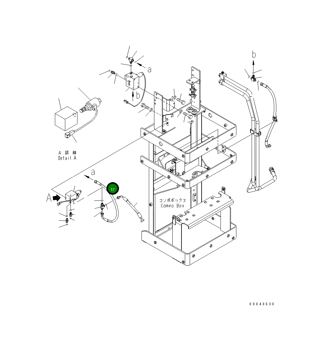 Шланг 426-43-36520 Komatsu