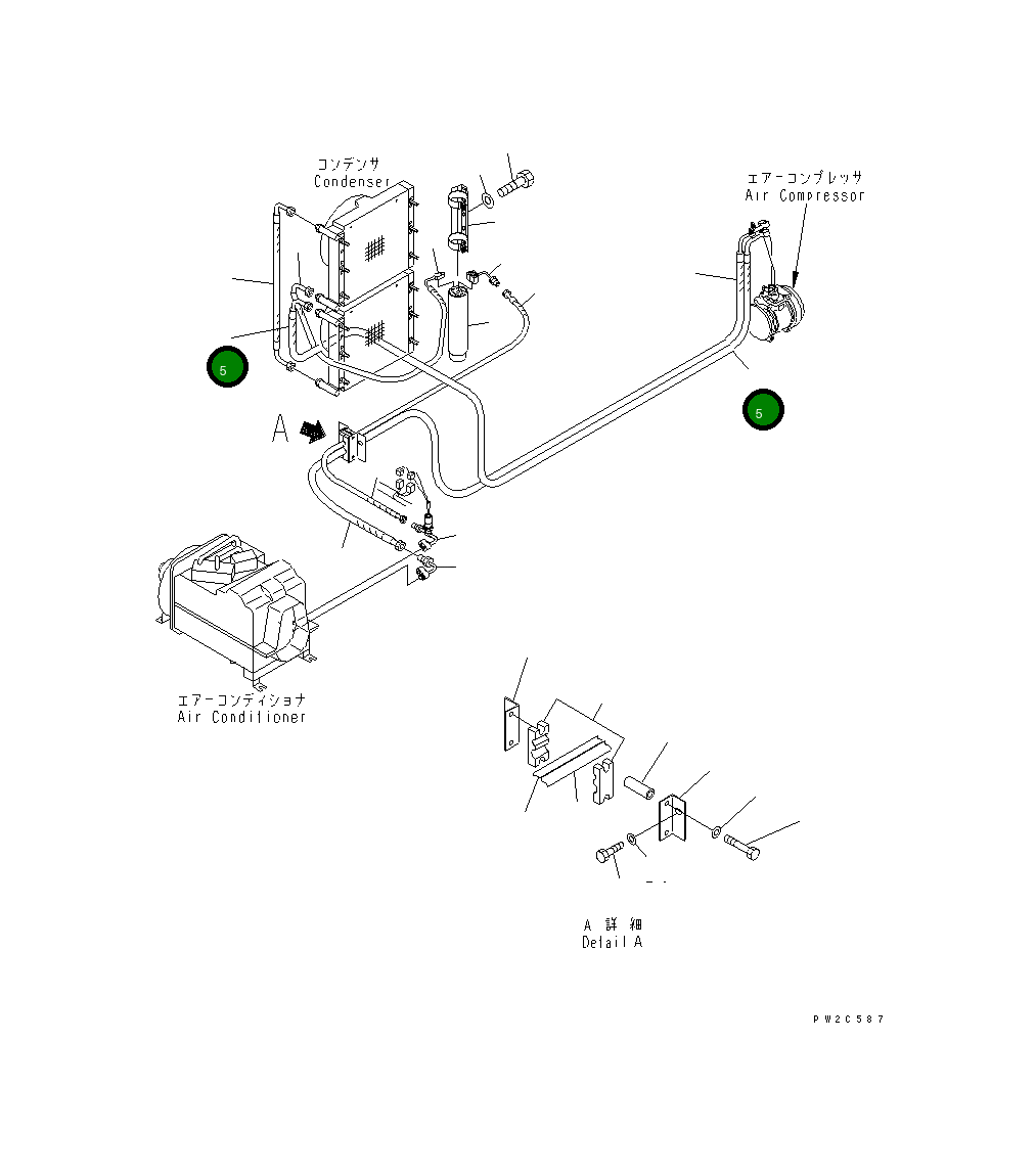 Шланг 234-809-6510 Komatsu