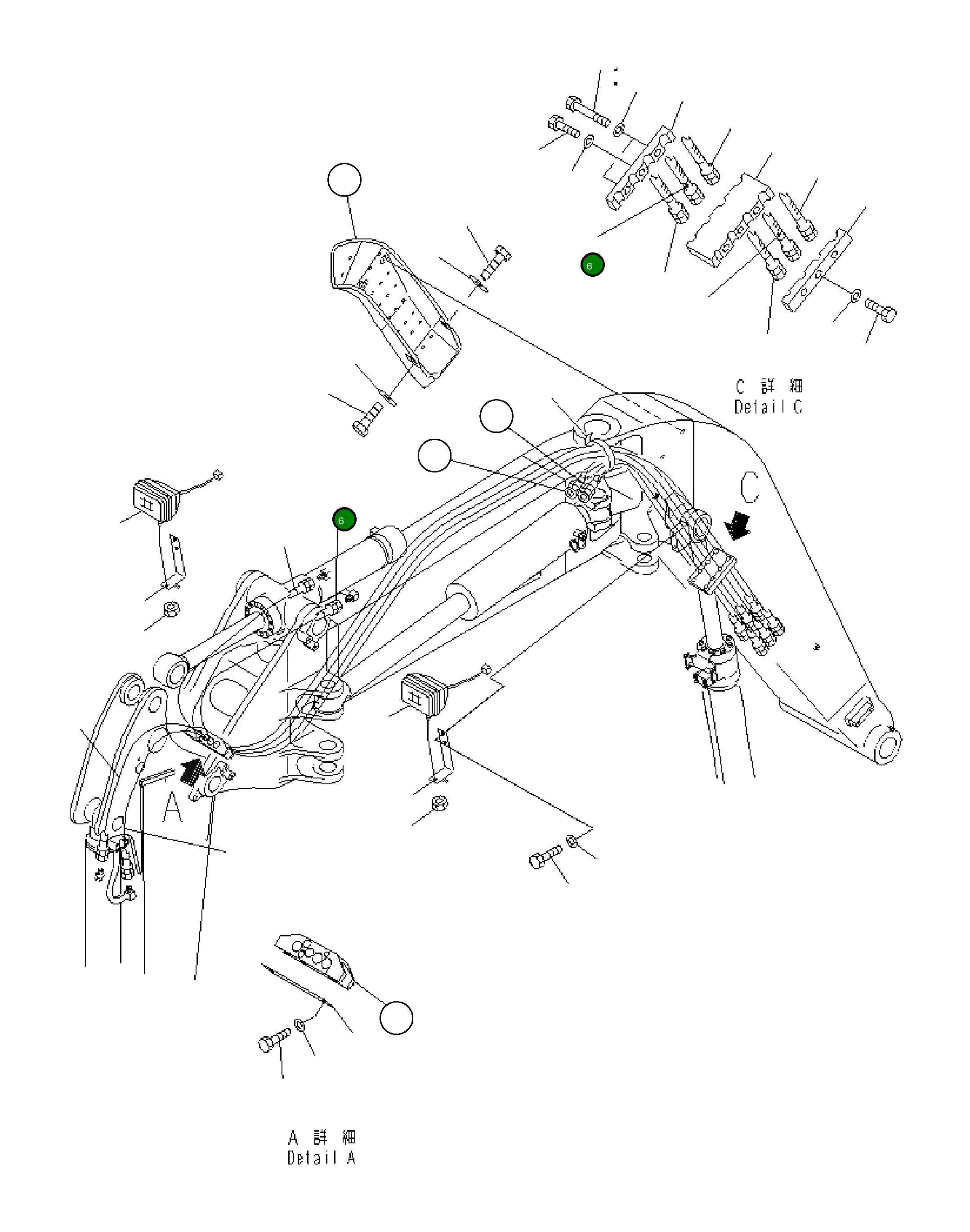 Шланг 21Y-62-21960 Komatsu