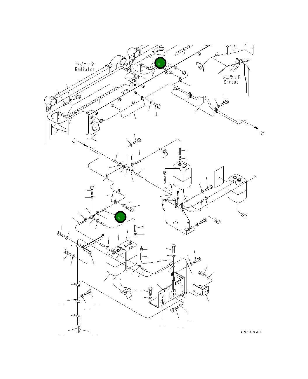 Шланг 21T-03-64330 Komatsu