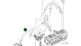 Шланг 22L-62-24411 Komatsu