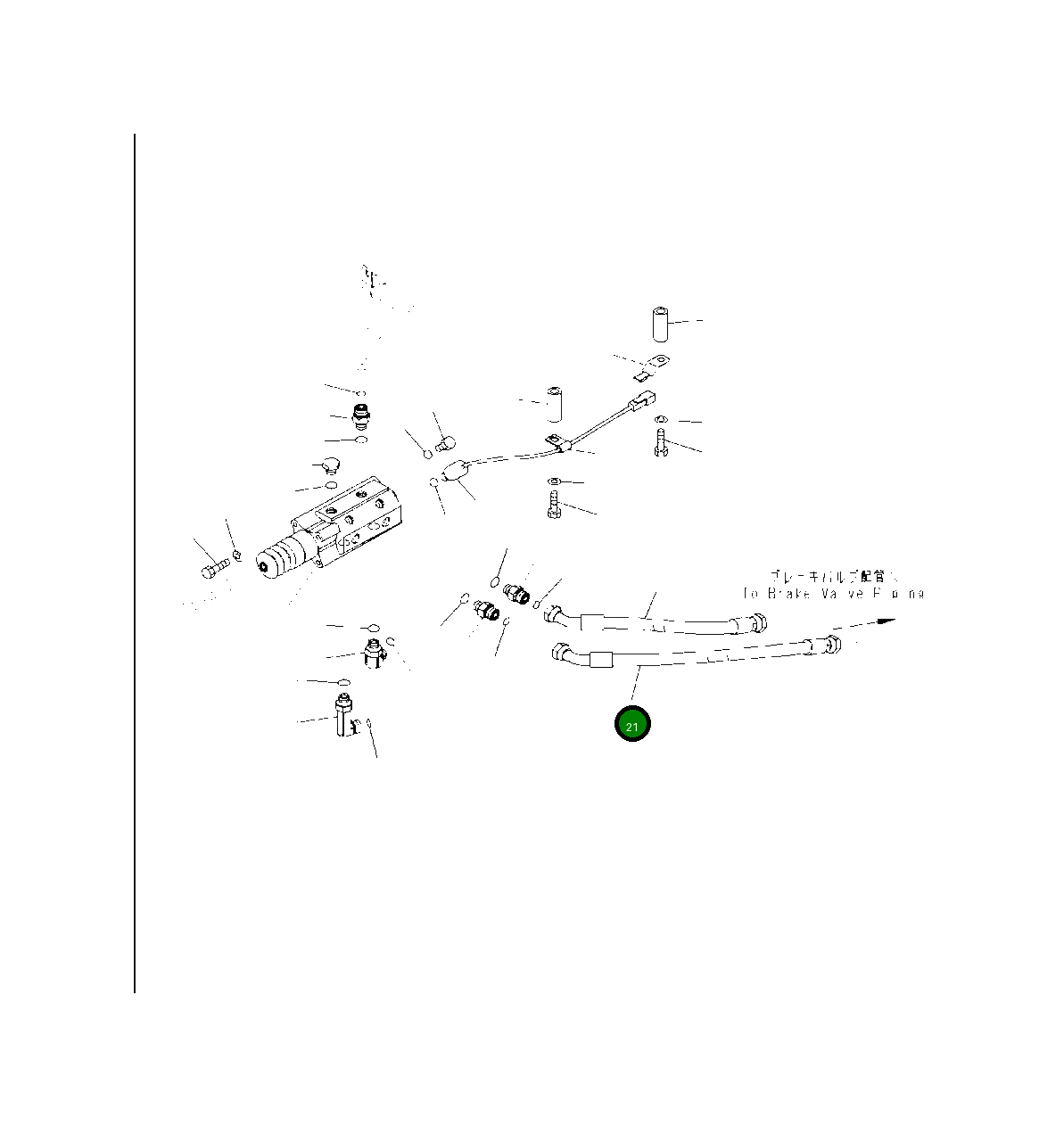 Шланг 423-43-51160 Komatsu
