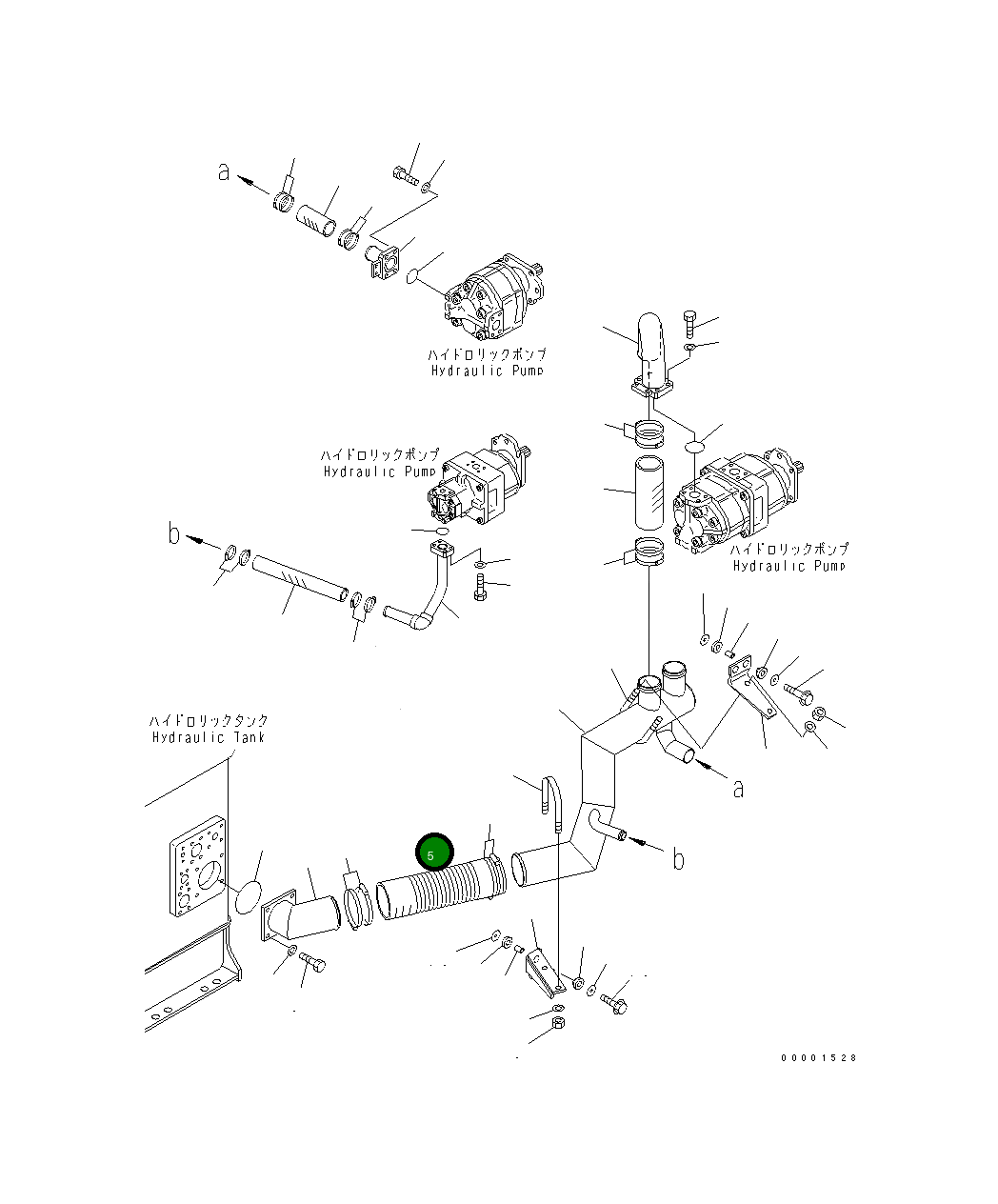 Шланг 426-62-23121 Komatsu