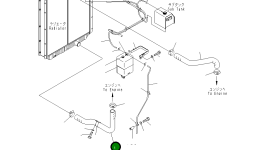 Шланг 21M-03-11240 Komatsu