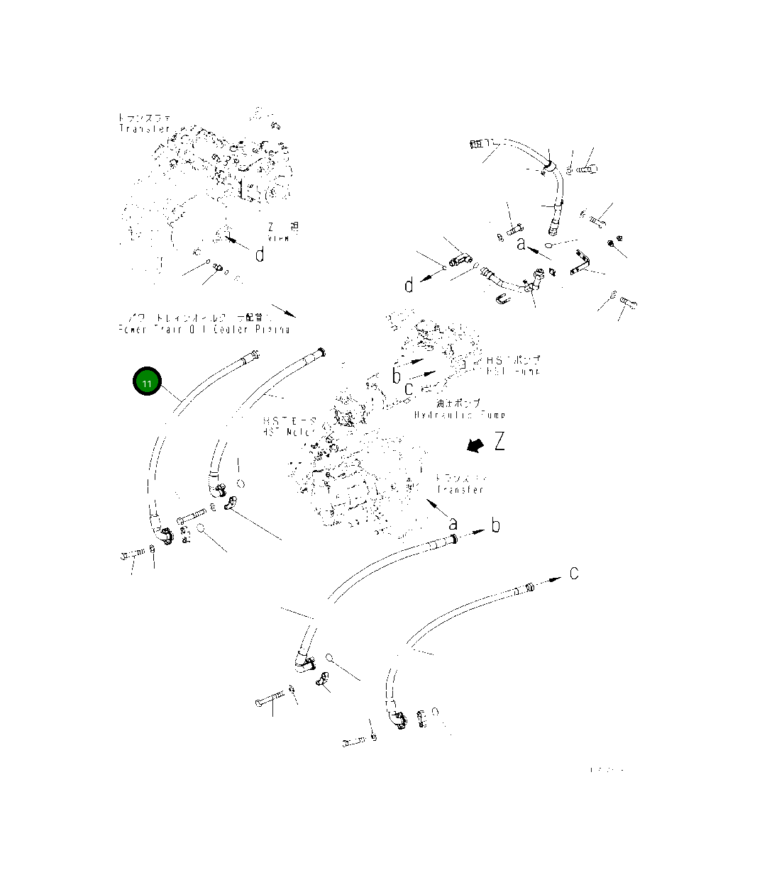 Шланг 418-18-52120 Komatsu