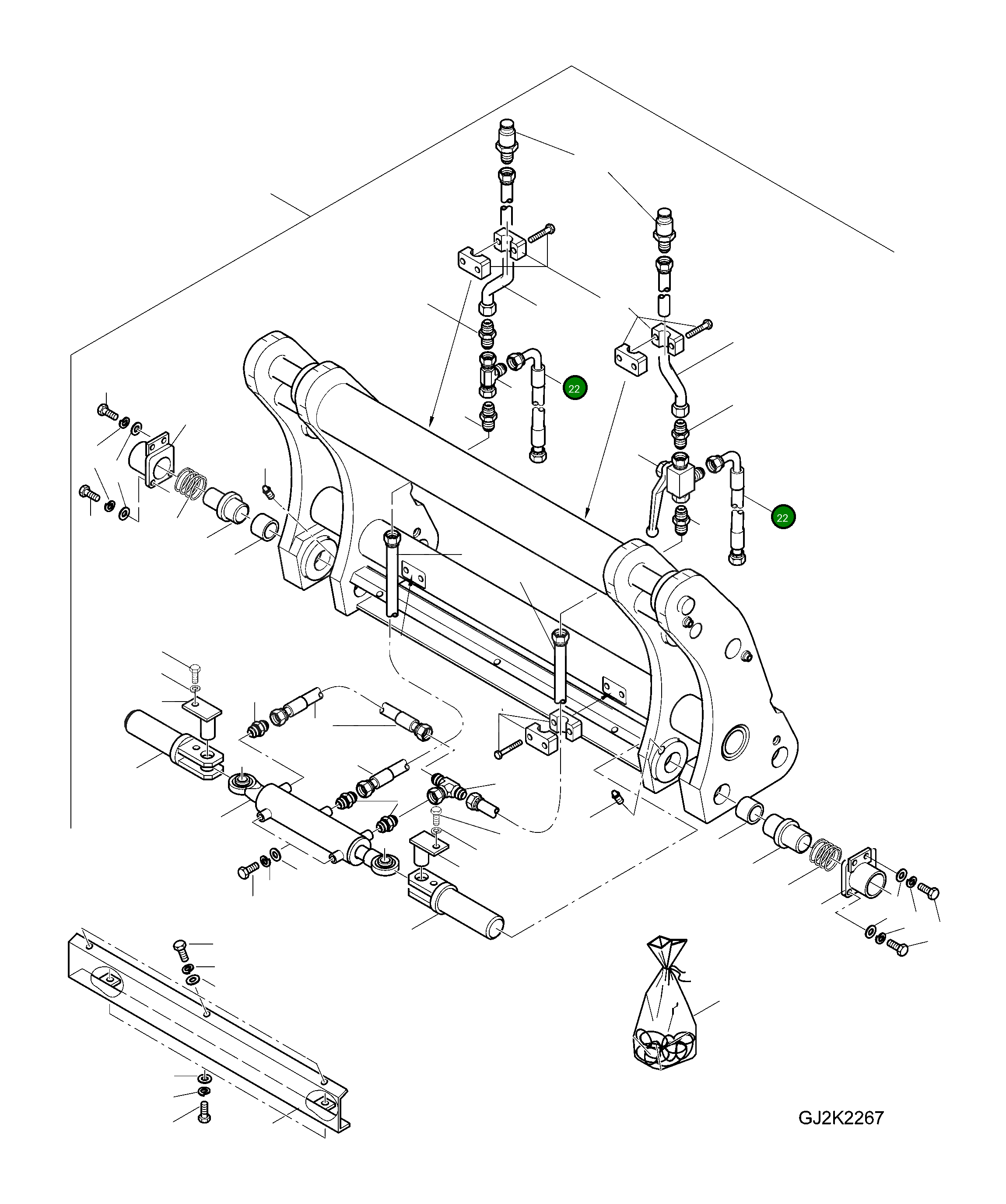 Шланг 423-71-H0P39 Komatsu