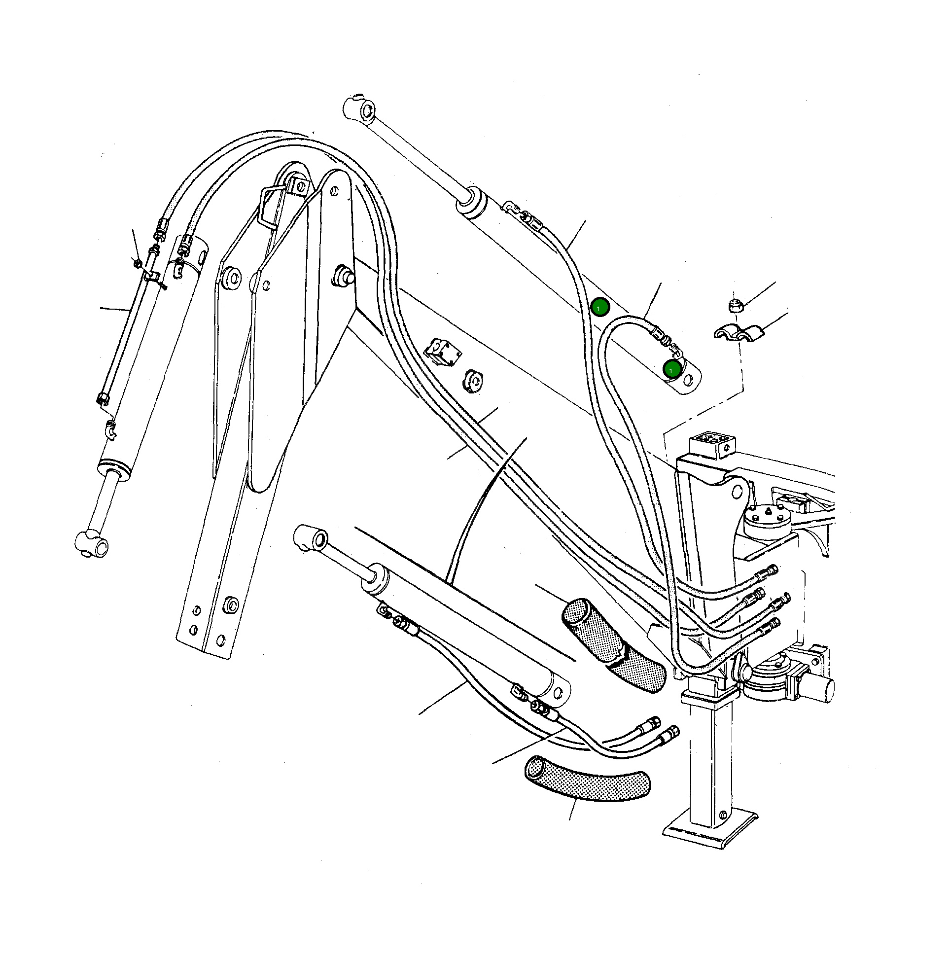 Шланг UE2000525 Komatsu