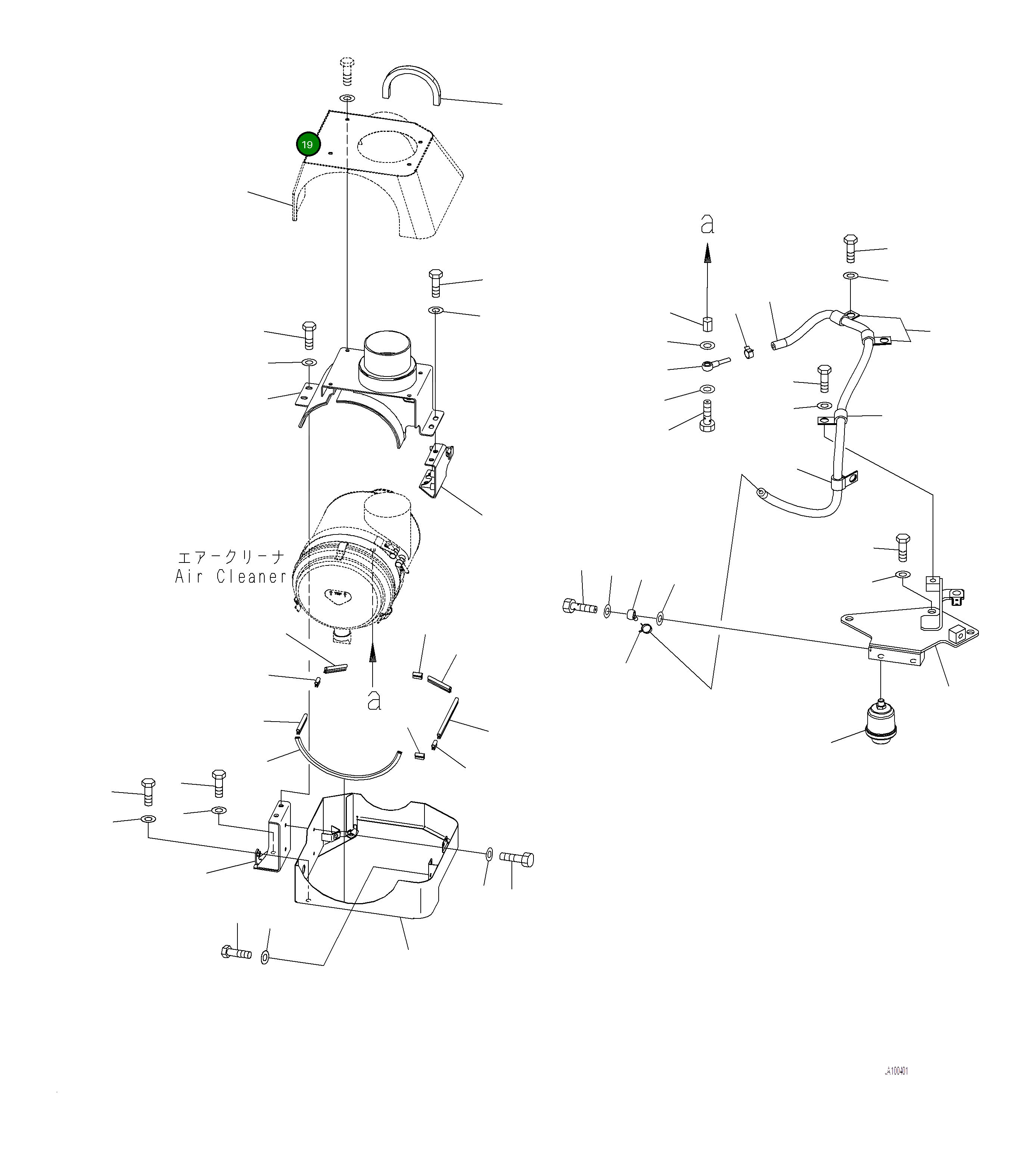 Шланг 421-01-62221 Komatsu