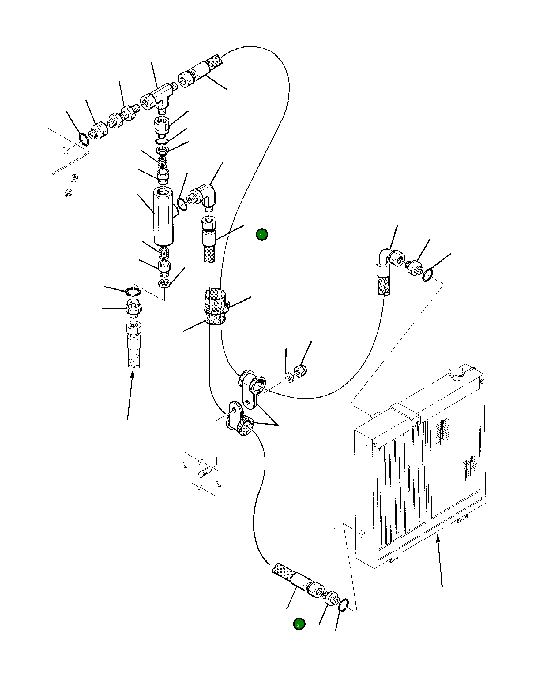 Шланг 21D-09-91110 Komatsu