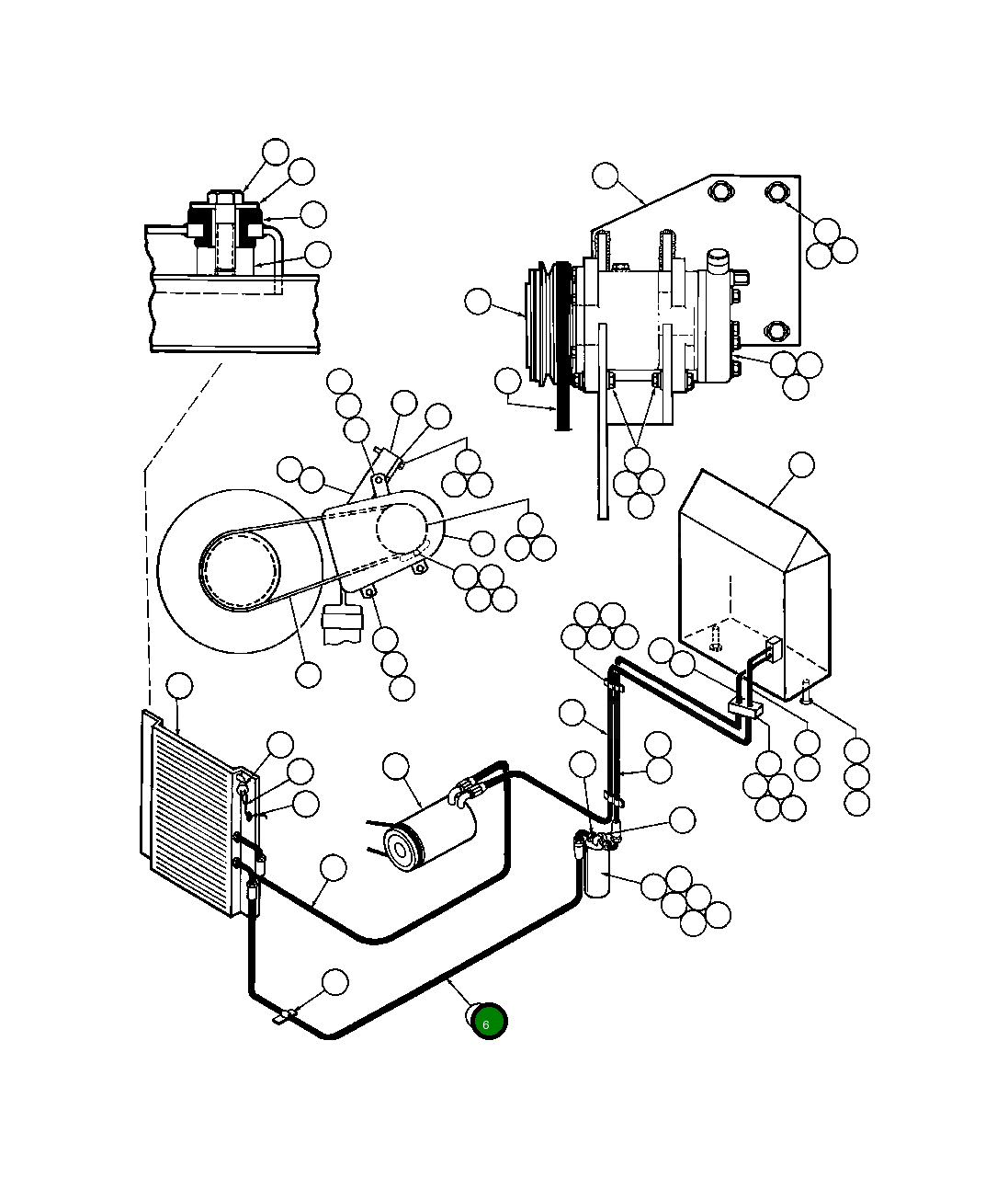 Шланг HA6214 Komatsu
