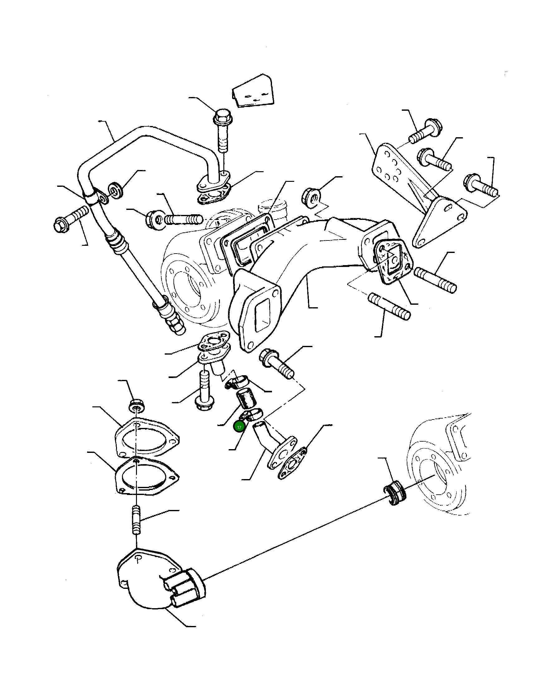 Шланг P33851126 Komatsu
