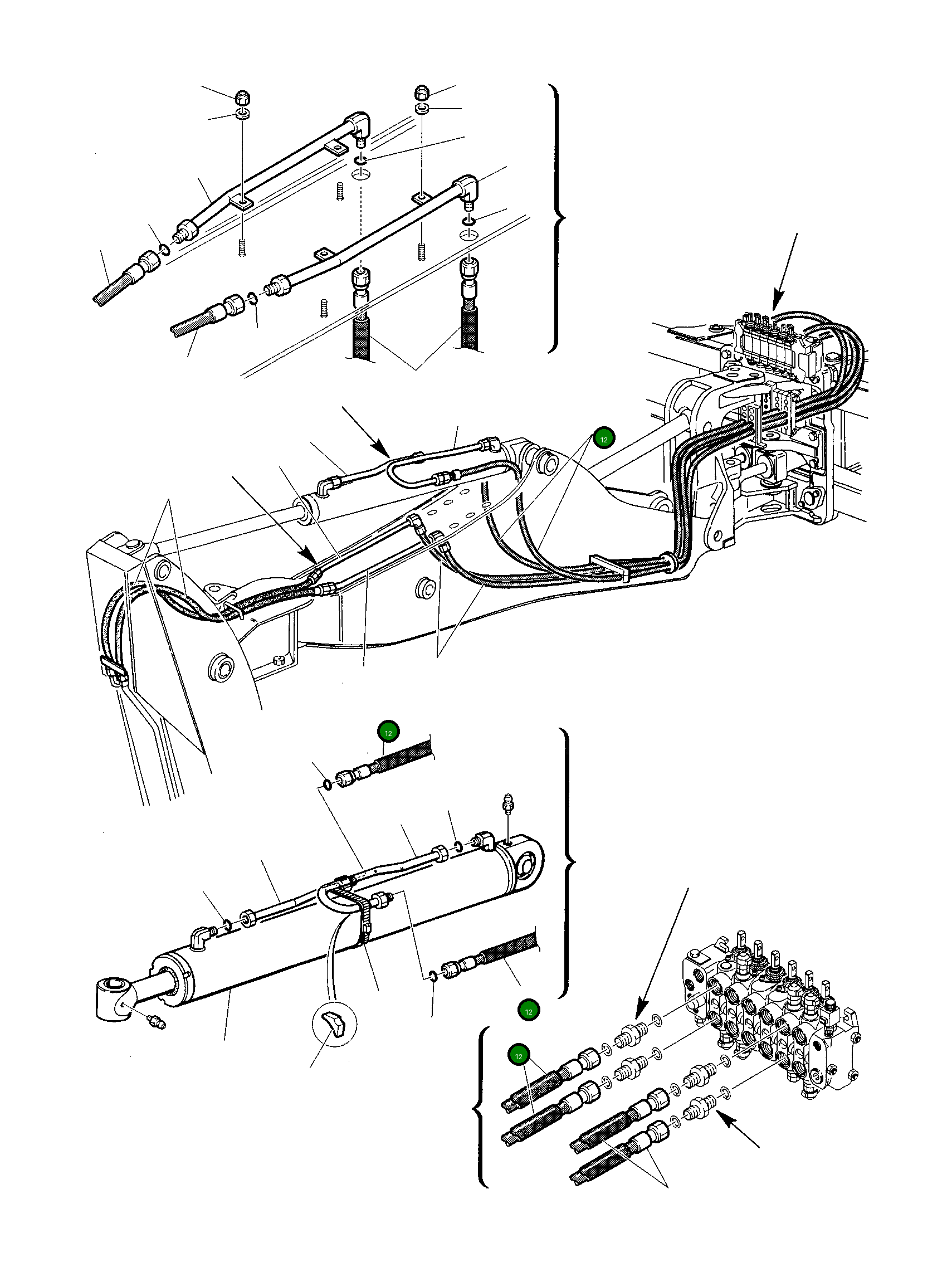 Шланг 392860036 Komatsu