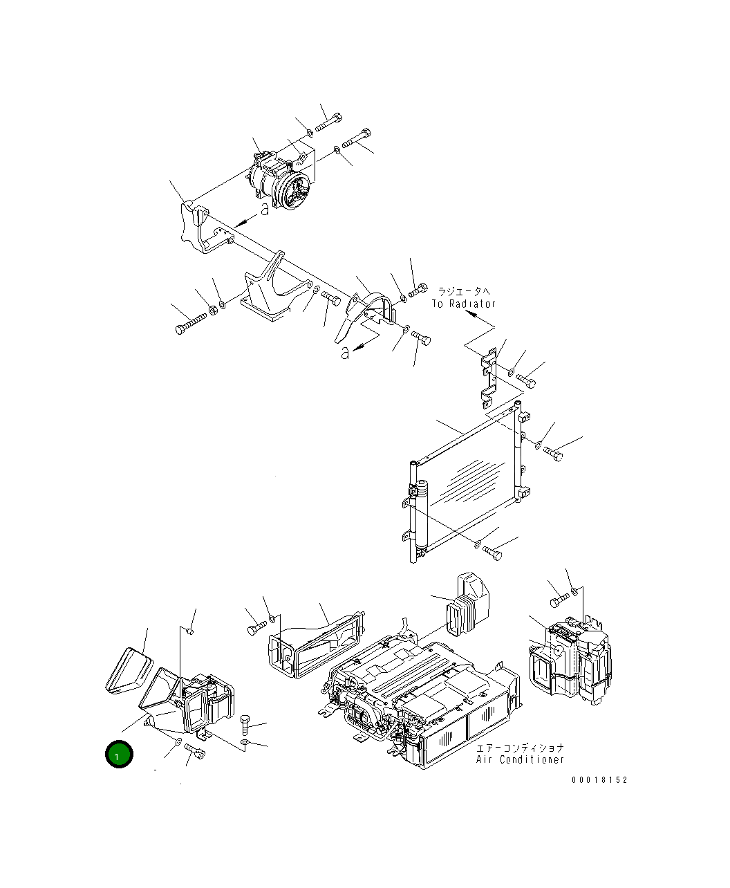 Воздуховод 22B-979-1711 Komatsu