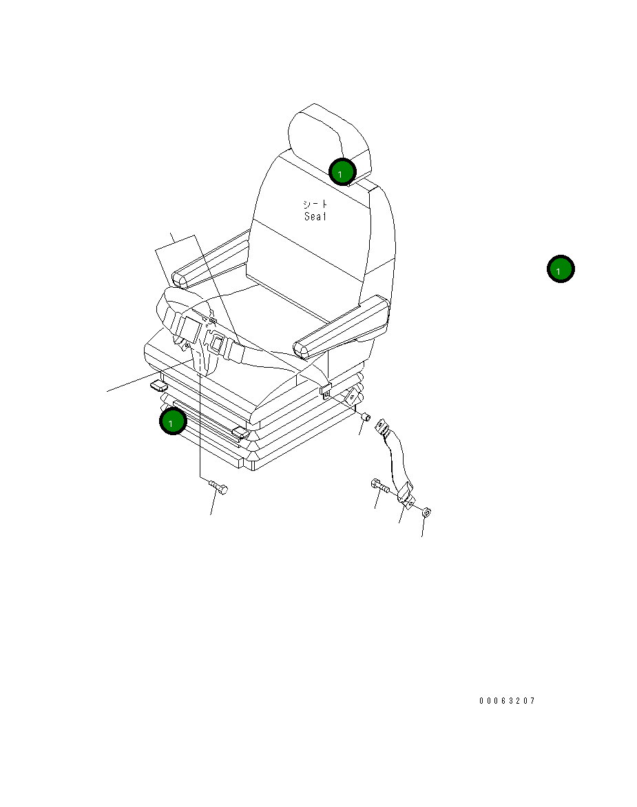 Шланг 419-U77-4190 Komatsu