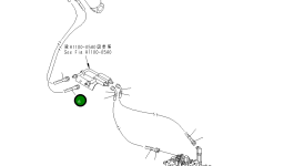 Шланг 21X-62-31261 Komatsu