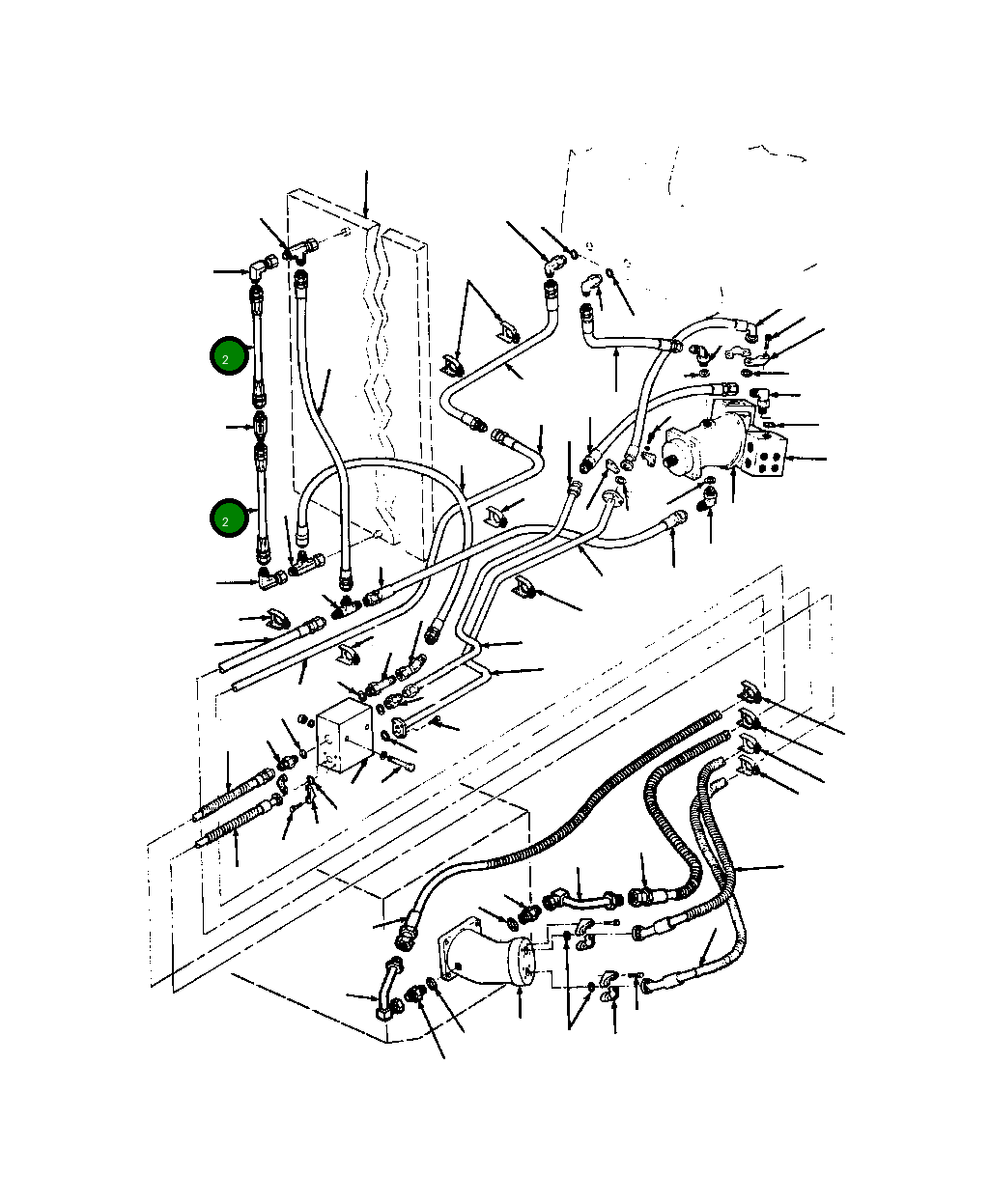 Шланг 70 324 Komatsu