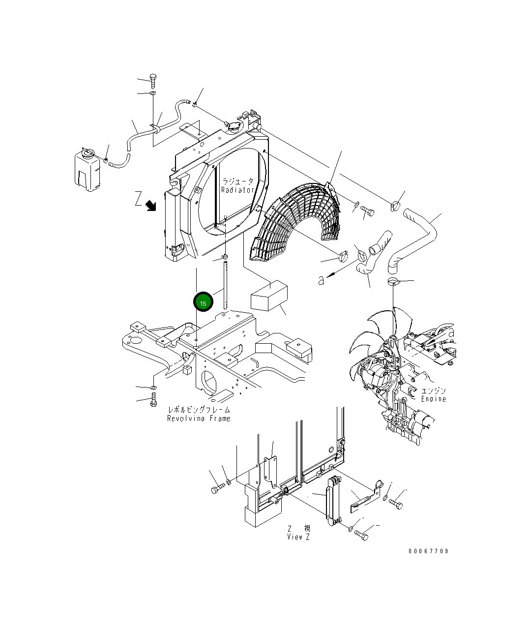 Шланг 22L-03-21180 Komatsu